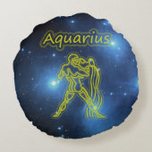 明るい水族館 ラウンドクッション (裏面)