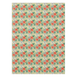 明るい水色の花 テーブルクロス