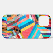 明るい水色:抽象芸術ファンタジー背景 Case-Mate iPhoneケース (裏面 (横))