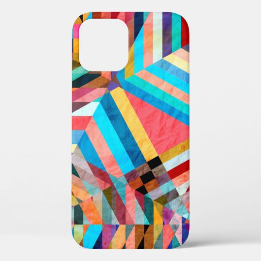 明るい水色:抽象芸術ファンタジー背景 Case-Mate iPhoneケース (裏面)