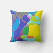 明るい泡蜜柑 クッション (裏面)