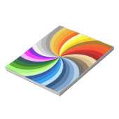 明るい渦 ノートパッド (回転)