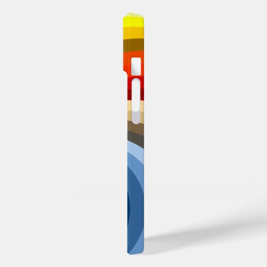 明るい渦 Case-Mate iPhoneケース (裏面 / 左)