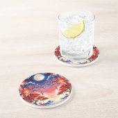 明るい満月 コースター (側面)