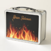 明るい炎 メタルランチボックス (裏面)