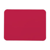 明るい無地のマルーン マグネット (横)