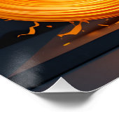 明るい無限大の彫刻 ポスター (コーナー)