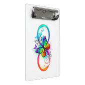 明るい無限遠（虹の蝶）  ミニクリップボード (アングル)