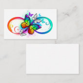 明るい無限遠（虹の蝶） ロイヤリティカード (正面/裏面)