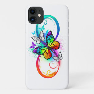 明るい無限遠（虹の蝶） iPhone 11 ケース