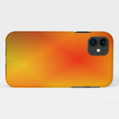 明るい焦げオレンジ Case-Mate iPhoneケース (裏面(横))