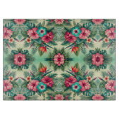 明るい熱帯ガラス カッティングボード (正面)