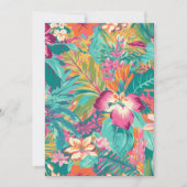 明るい熱帯植物学 招待状 (正面)