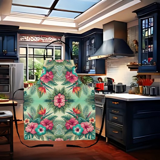 明るい熱帯 エプロン