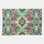 明るい熱帯 キッチンタオル (横)