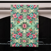 明るい熱帯 キッチンタオル