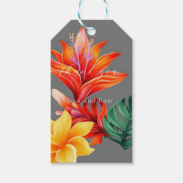 明るい熱帯 ギフトタグ