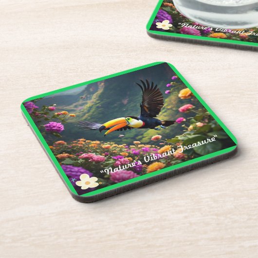 「明るい熱帯」 コースター (左側)