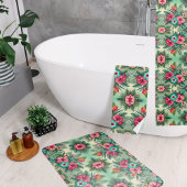 明るい熱帯 シャワーカーテン