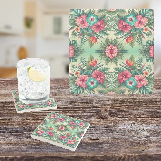 明るい熱帯 ストーンコースター