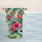 明るい熱帯 バスタオルセット