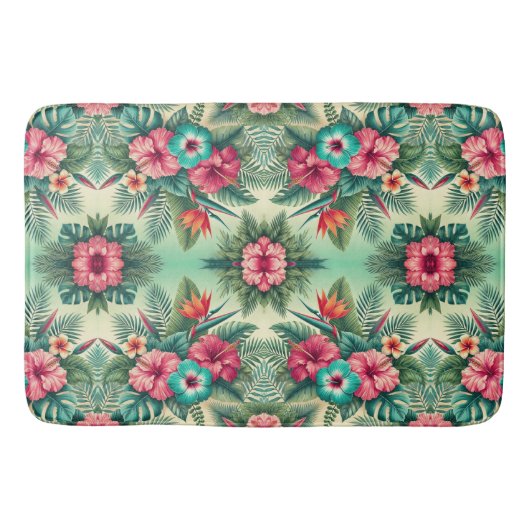 明るい熱帯 バスマット (正面)