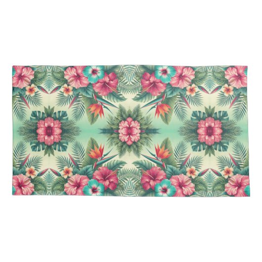 明るい熱帯 枕カバー (裏面)