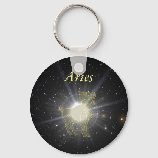 明るい牡羊座 キーホルダー (正面)