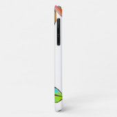 「明るい白いフローラ」の電話ケース Case-Mate iPhoneケース (裏面/左)