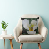 明るい白い枕 クッション (椅子)