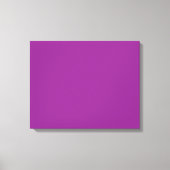 明るい白でアクセントをつけた深いの紫色の背景 キャンバスプリント (正面)