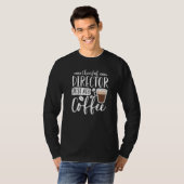 明るい監督 ただコーヒーを追加して Tシャツ (正面フル)