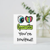 明るい目のハート私は体操が大好き 招待状 (スタンド正面)
