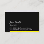 明るい目のフォトメトリックリスト&アイ気にビジネスカード 名刺 (裏面)