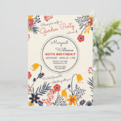 明るい目をした花の招待状 招待状 (スタンド正面)