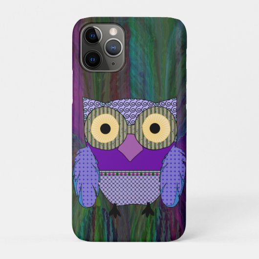 明るい目フクロウ Case-Mate iPhoneケース (裏)