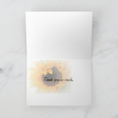 明るい目 サンキューカード (内部)