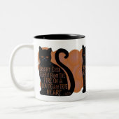 明るい目 ツートーンマグカップ (左)