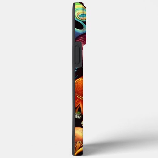 明るい砂糖スカル Case-Mate iPhoneケース (裏面 / 右)