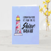 明るい祝辞を述べる時が来た カード (黄色い花)