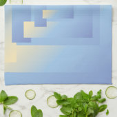 明るい空の色 キッチンタオル (折り畳み)