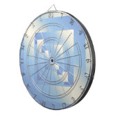 明るい空の色 ダーツボード (正面右)