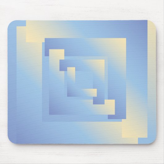 明るい空の色 マウスパッド (正面)