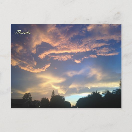 明るい空はがき ポストカード (正面)