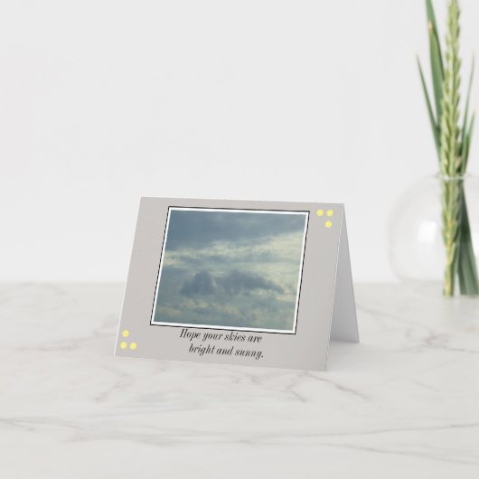 明るい空カード カード (正面)