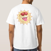 明るい笑顔のサンシャツ Tシャツ (裏面)