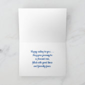 明るい精神の厳格な餞別 シーズンカード (内部)