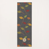 明るい紅葉モ素朴ノグラム ヨガマット (裏面)