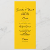 明るい紅葉結婚のメニュー メニュー (正面)