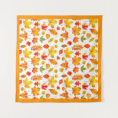 明るい紅葉縁ど タペストリー (正面(横))